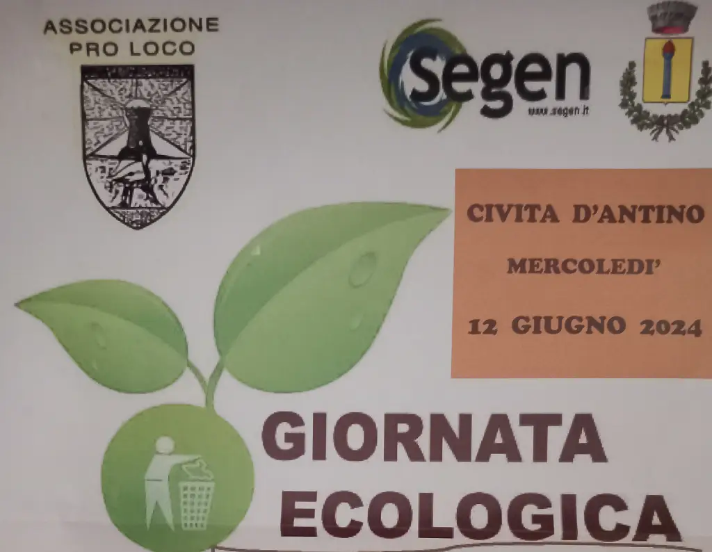 Giornata Ecologica - prendiamoci cura del nostro territorio - Civita D'Antino Mercoled 12 giugno 2024
